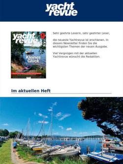 Yachtrevue Magazincover