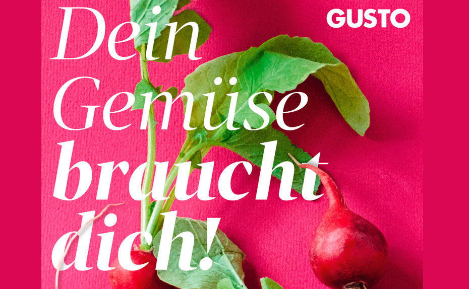 NEU! Der GUSTO-Veggie-Newsletter ist da