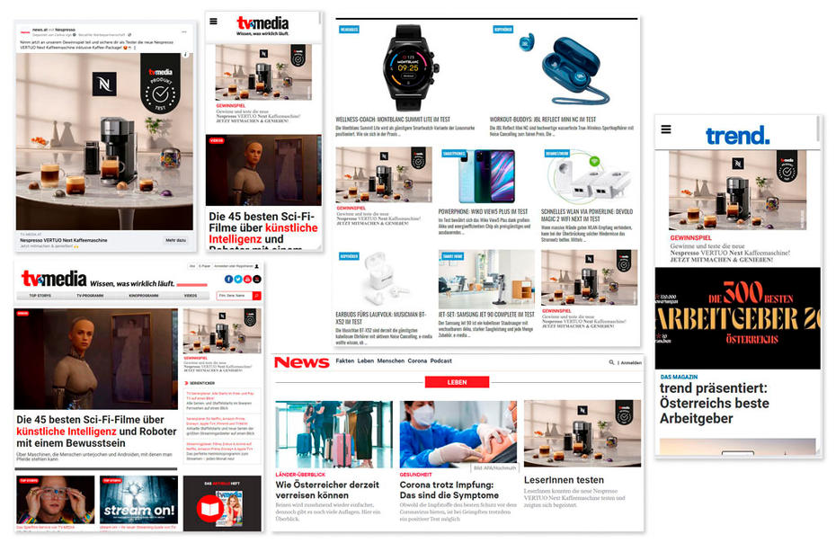 Bild: NESPRESSO / TV-MEDIA