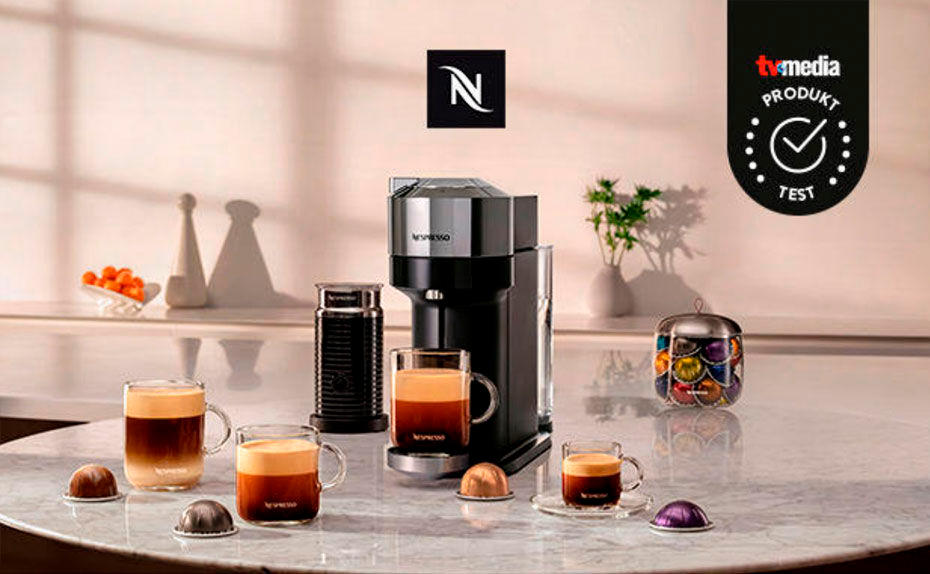 Erlebnis Produkttest: TV-MEDIA präsentiert die NESPRESSO VERTUO Next