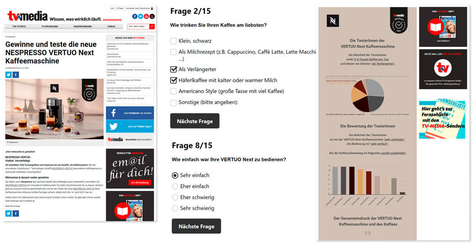 Bild: NESPRESSO / TV-MEDIA