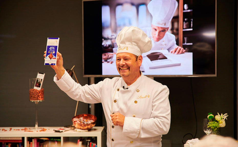 Maître Chocolatier von LINDT in der GUSTO-Küche