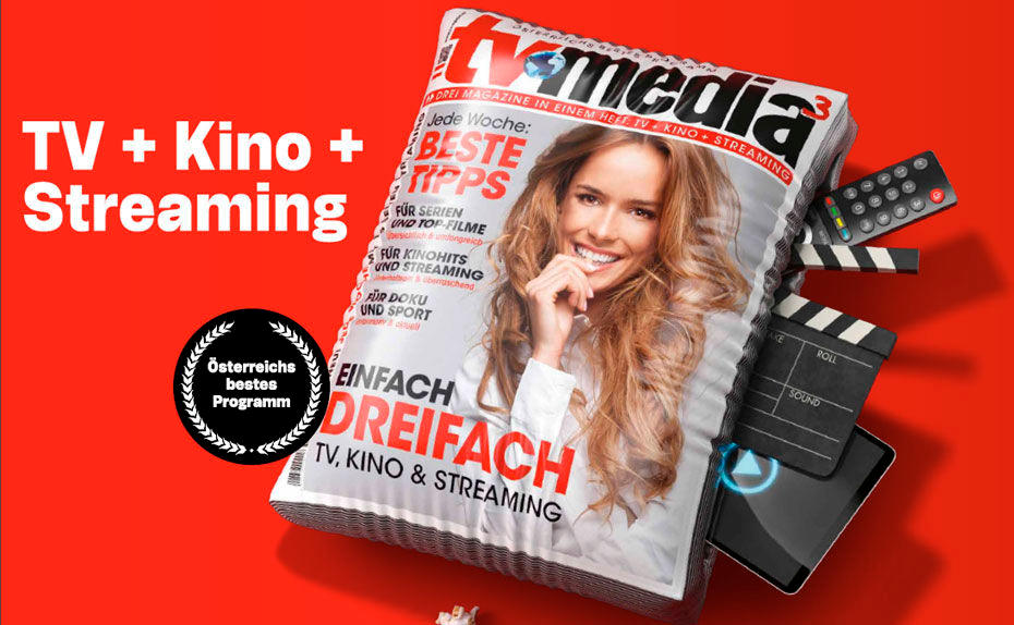 TV-MEDIA³ – Fernsehen, Streaming & Kino in einem Magazin