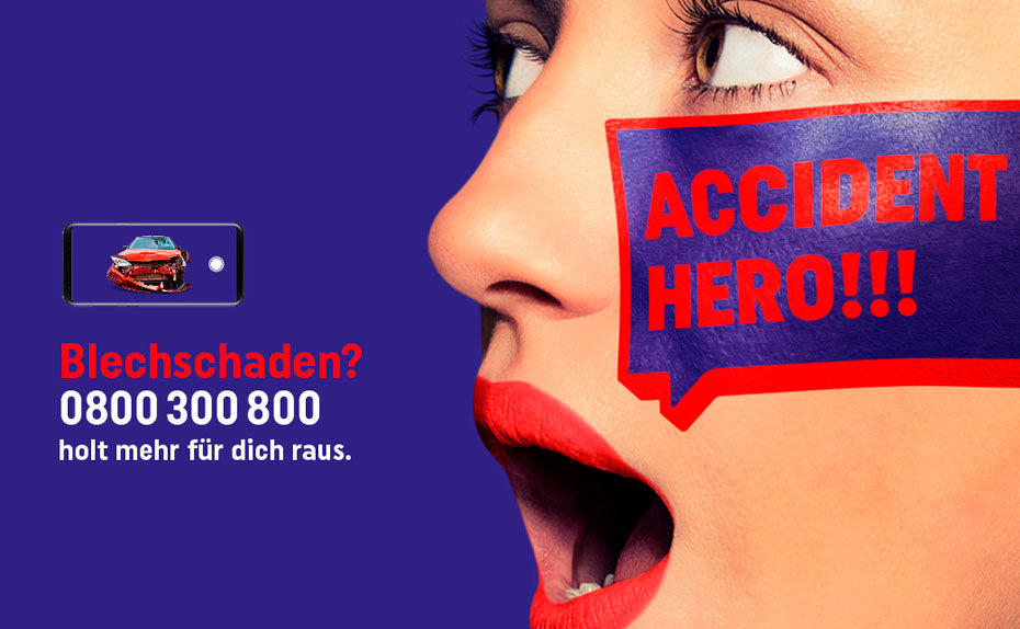 ACCIDENT HERO – Soforthilfe mit auffälliger autorevue-Kampagne