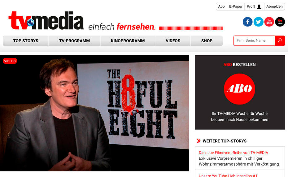 TV-MEDIA launcht neue Webseite